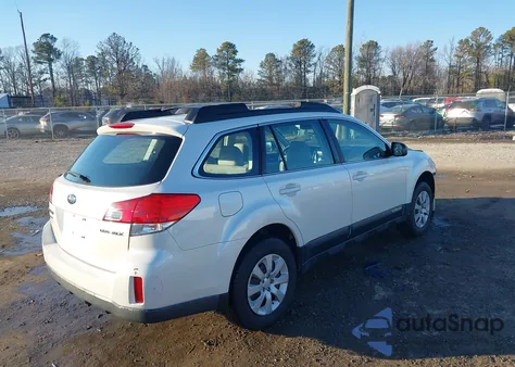 2013 Subaru Outback 2.5I from USA, damaged, VIN 4S4BRCAC6D1319830